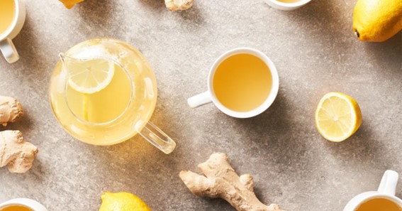 2. Lemon Juice and Tea 